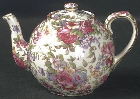 Summertime (Earthenware, Circa 1995) Individual Teapot & Lid