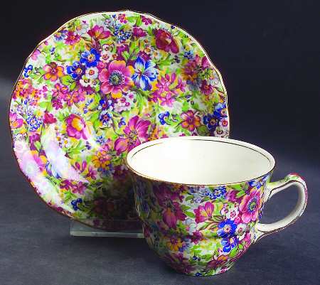 Sunshine Flat Cup & Saucer Set