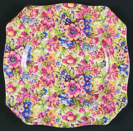 Sunshine Square Salad Plate