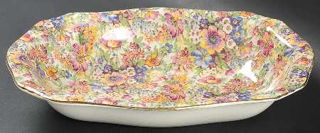 Sunshine 9" Oval Vegetable Bowl