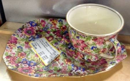 Sunshine Tea & Toast Snack Set (Footed Cup)
