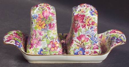 Sunshine (3 Pc) Salt & Pepper Tray Set