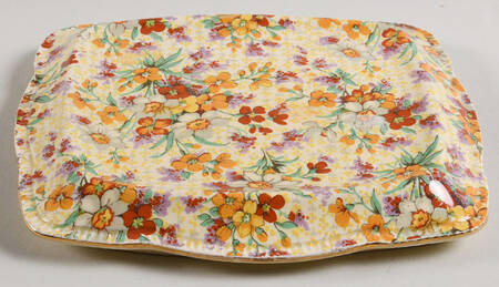 Sweet Nancy Square Tea Tile