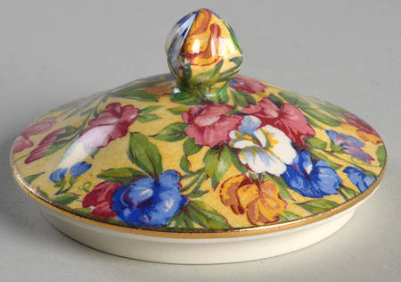 Sweet Pea Lid for Albans Sugar Bowl