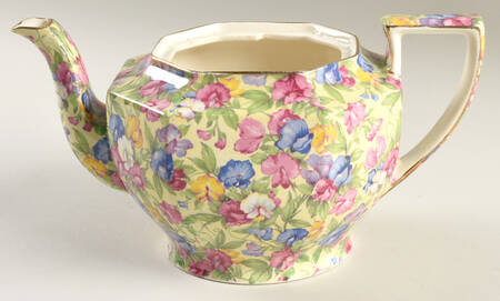 Sweet Pea Ajax Teapot No Lid