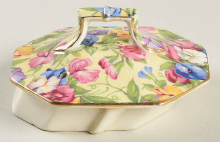 Sweet Pea Lid for Ajax Teapot