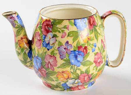 Sweet Pea Individual Breakfast Set Teapot-No Lid