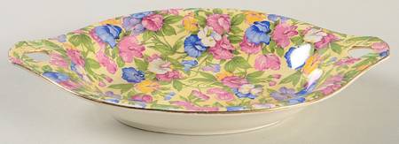 Sweet Pea 8" Oval Sweet Meat Dish