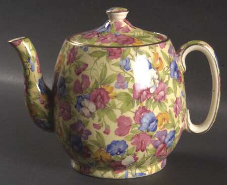 Sweet Pea Countess Teapot & Lid