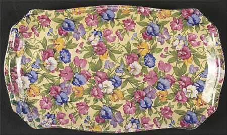 Sweet Pea Small Sandwich Tray