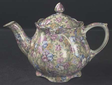 Sweet Pea Unknown Shape #2 Teapot No Lid