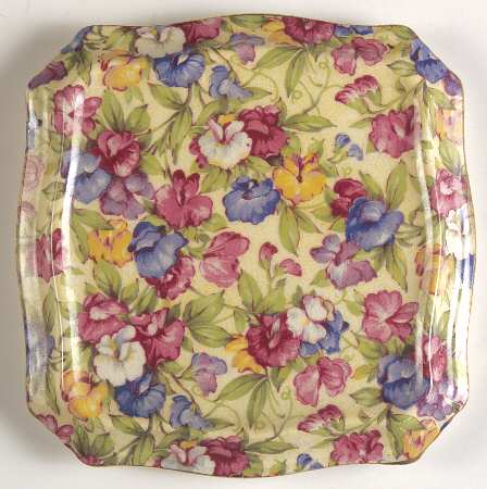 Sweet Pea Square Tea Tile