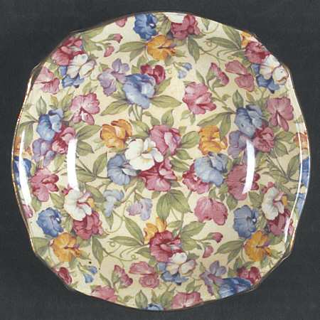 Sweet Pea Square Fruit/Dessert (Sauce) Bowl