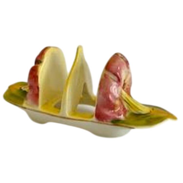Tiger Lily Yellow Two Slice Toast Server
