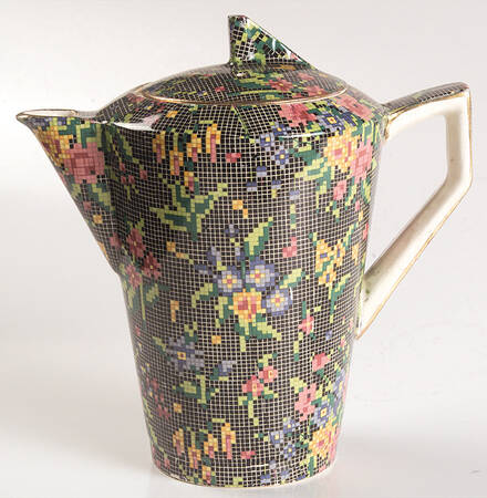 Victorian Norman Shape Coffee Pot & Lid