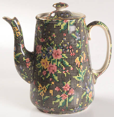 Victorian Greek Shape Coffee Pot & Lid