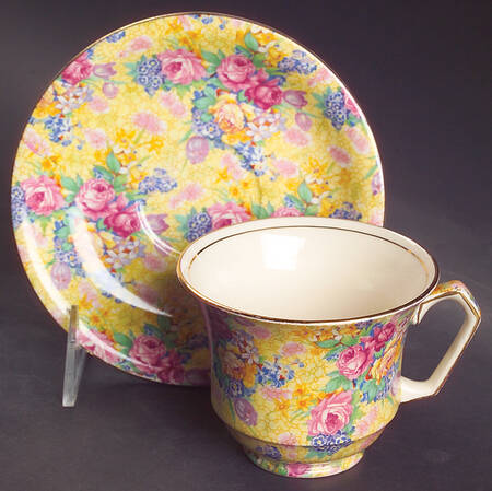 Welbeck (Older) Footed Cup & Saucer Set