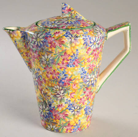 Wild Flowers Norman Shape Coffee Pot & Lid