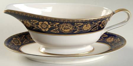 Anniversary Gravy Boat & Underplate