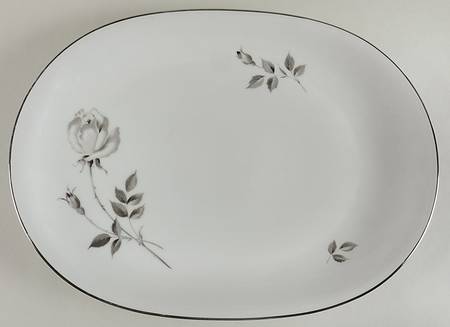 Royal Rose 14" Oval Serving Platter