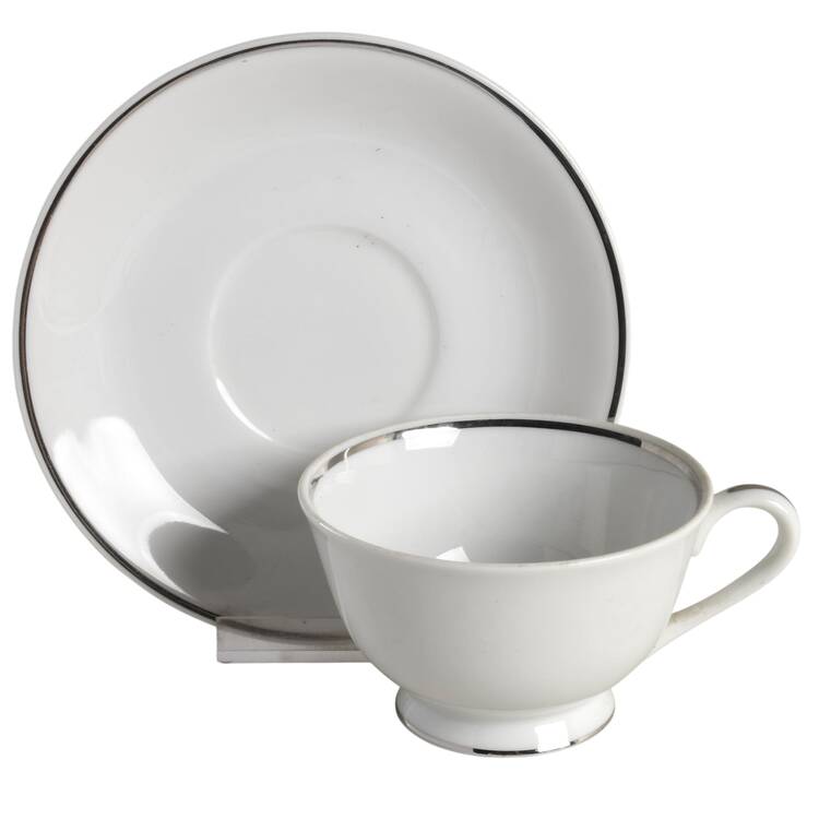 Windsor Footed Cup & Saucer Set