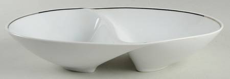 Windsor 11" Oval Divided Vegetable Bowl