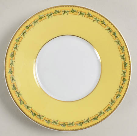 Bougainville Yellow Saucer for Flat Cup