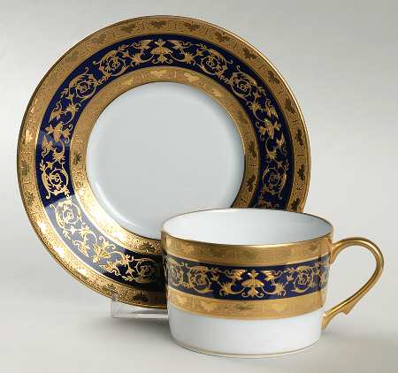 Pompei Flat Cup & Saucer Set