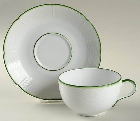 Villandry (Legumes Fleurs Fruits Vegetables) Breakfast Cup & Saucer Set