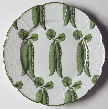 Villandry (Legumes Fleurs Fruits Vegetables) Dessert Luncheon Plate