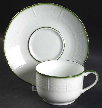 Villandry (Legumes Fleurs Fruits Vegetables) Breakfast Cup & Saucer Set