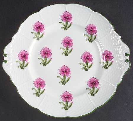 Villandry (Legumes Fleurs Fruits Vegetables) Handled Cake Plate