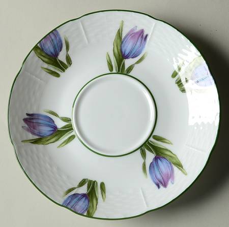 Villandry (Legumes Fleurs Fruits Vegetables) Saucer for Breakfast Cup