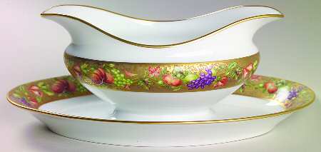 Botticelli Gravy Boat with Attached Underplate