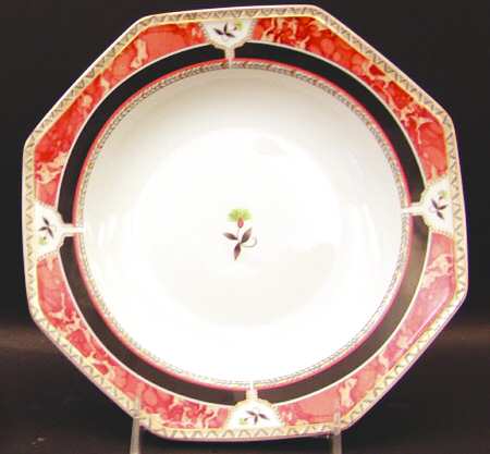 Hadrien Brown (Brique) Rim Soup Bowl