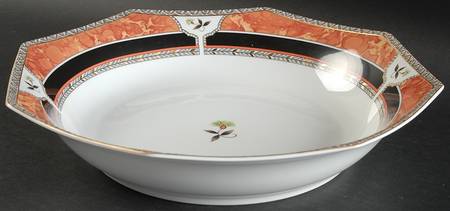 Hadrien Brown (Brique) 11" Round Vegetable Bowl