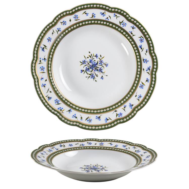 Marie Antoinette Rim Soup Bowl