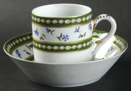 Marie Antoinette Litron Shape Cup & Saucer Set