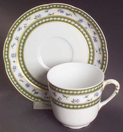 Marie Antoinette Flat Cup & Saucer Set