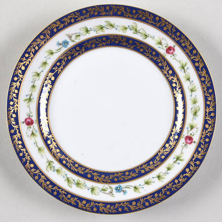 St. Cloud Dark Blue Bread & Butter Plate