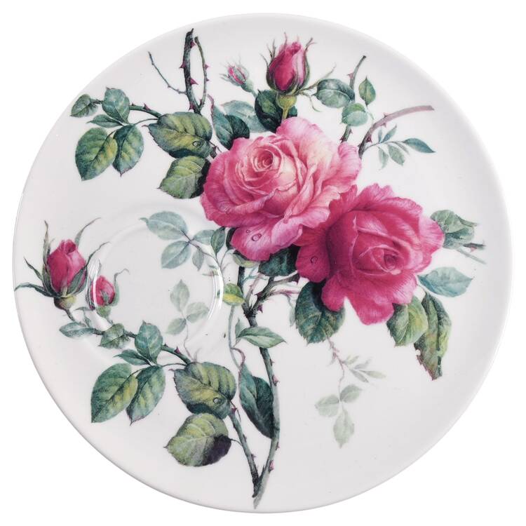 English Rose Snack Plate
