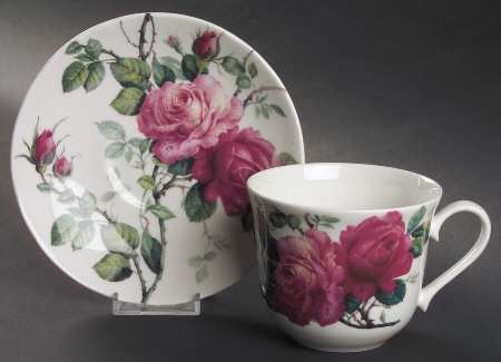 English Rose Breakfast Cup & Saucer Set