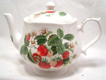 Fruit Garden Mini Teapot & Lid