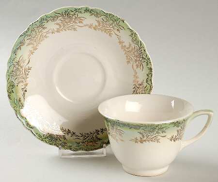 1036 Flat Cup & Saucer Set