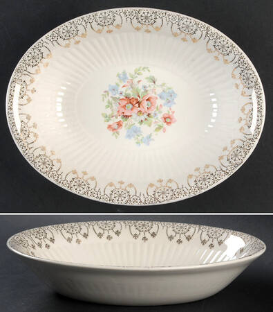 5186 9" Oval Vegetable Bowl