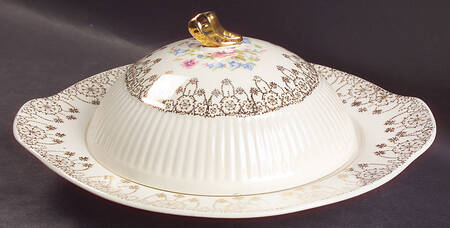 5186 Round Covered Butter