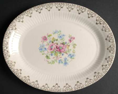 5186 11" Oval Serving Platter