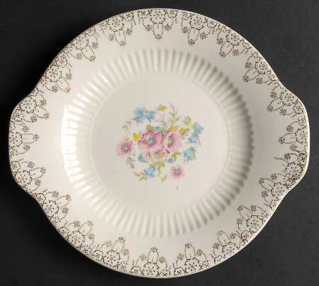 5186 Handled Cake Plate