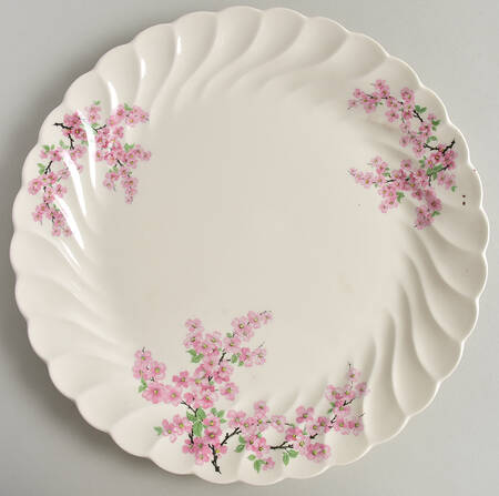 Apple Blossom Pink 12" Chop Plate (Round Platter)