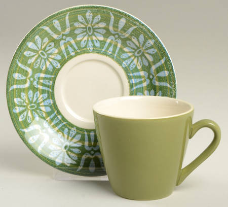Baghdad Flat Cup & Saucer Set